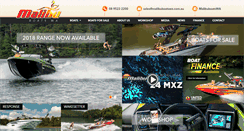 Desktop Screenshot of malibuboatswa.com.au